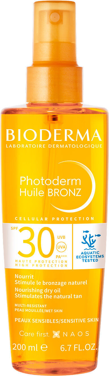 Bioderma PHOTODERM BRONZ Huile sèche Protection solaire visage