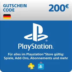 Sony PlayStation Store Guthaben 200 Euro / PSN