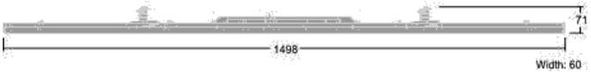Thorn Support d'appareils LED 840 L1500 CONTUS8000 (96635809)