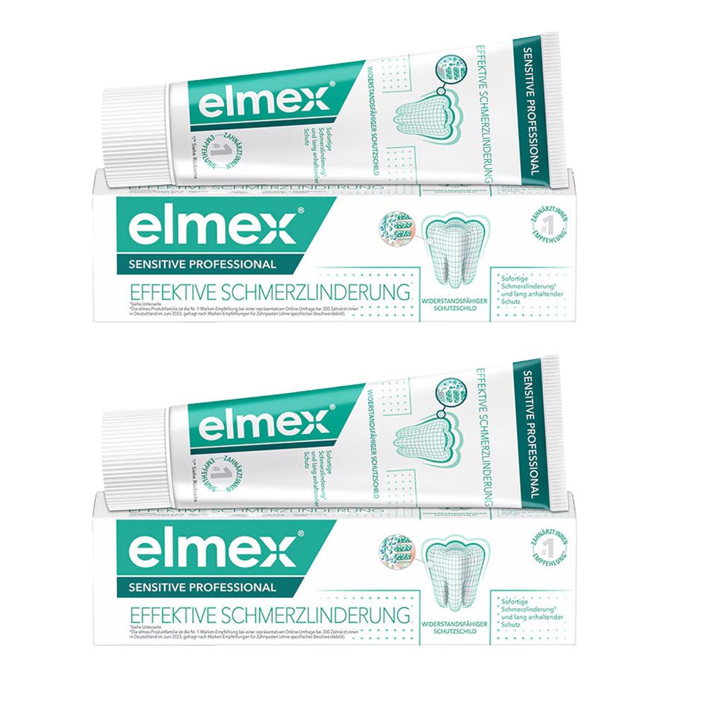 Elmex Sensitive Profession x2 2x75 ml Zahnpasta