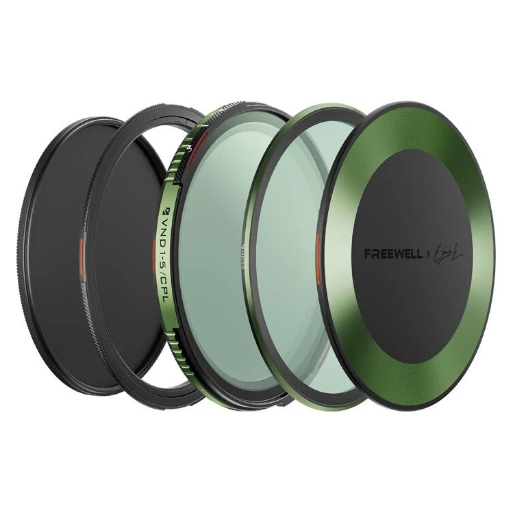 Freewell Variables ND/CPL-Filter-Set von Brandon Li, 95 mm (95 mm, ND- / Graufilter, Polarisationsfilter) (FW-BL95-VNDKIT)