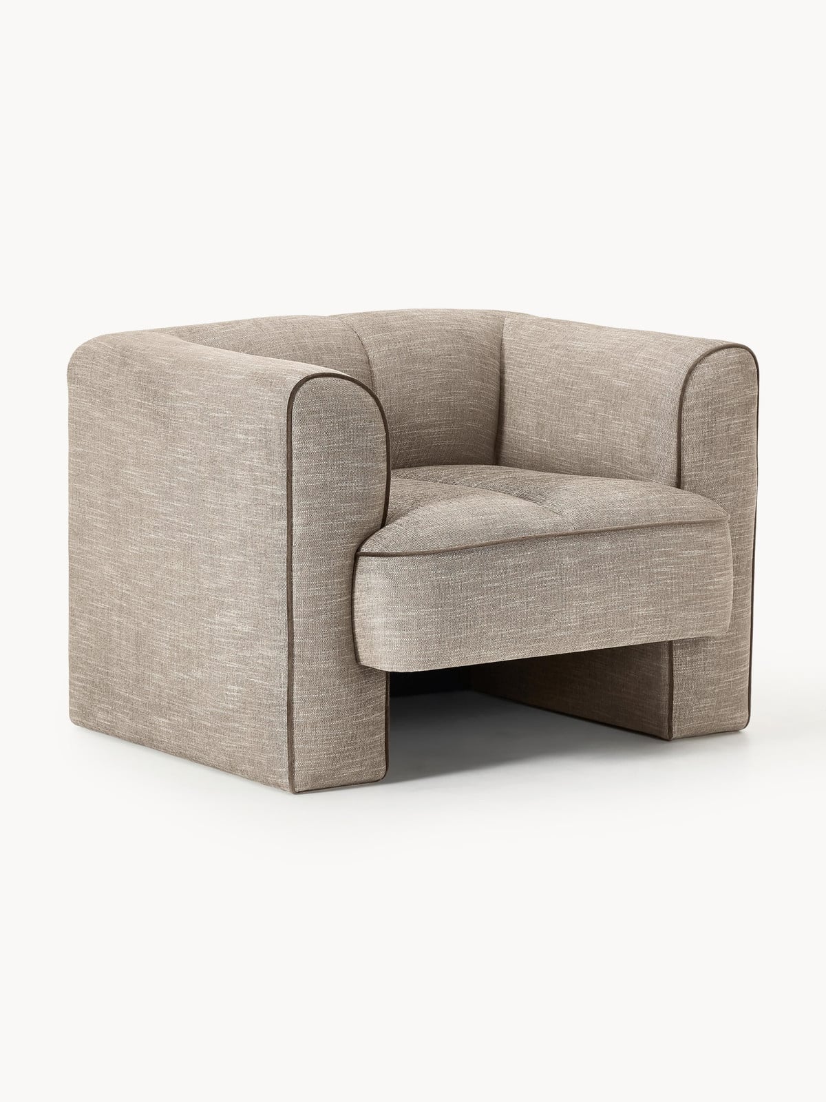 Westwing Collection Fauteuil Bobi modern voor volwassenen