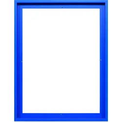 effect Schattenfugenrahmen Profil 96 Holz 13 x 18 / Neon-Blau