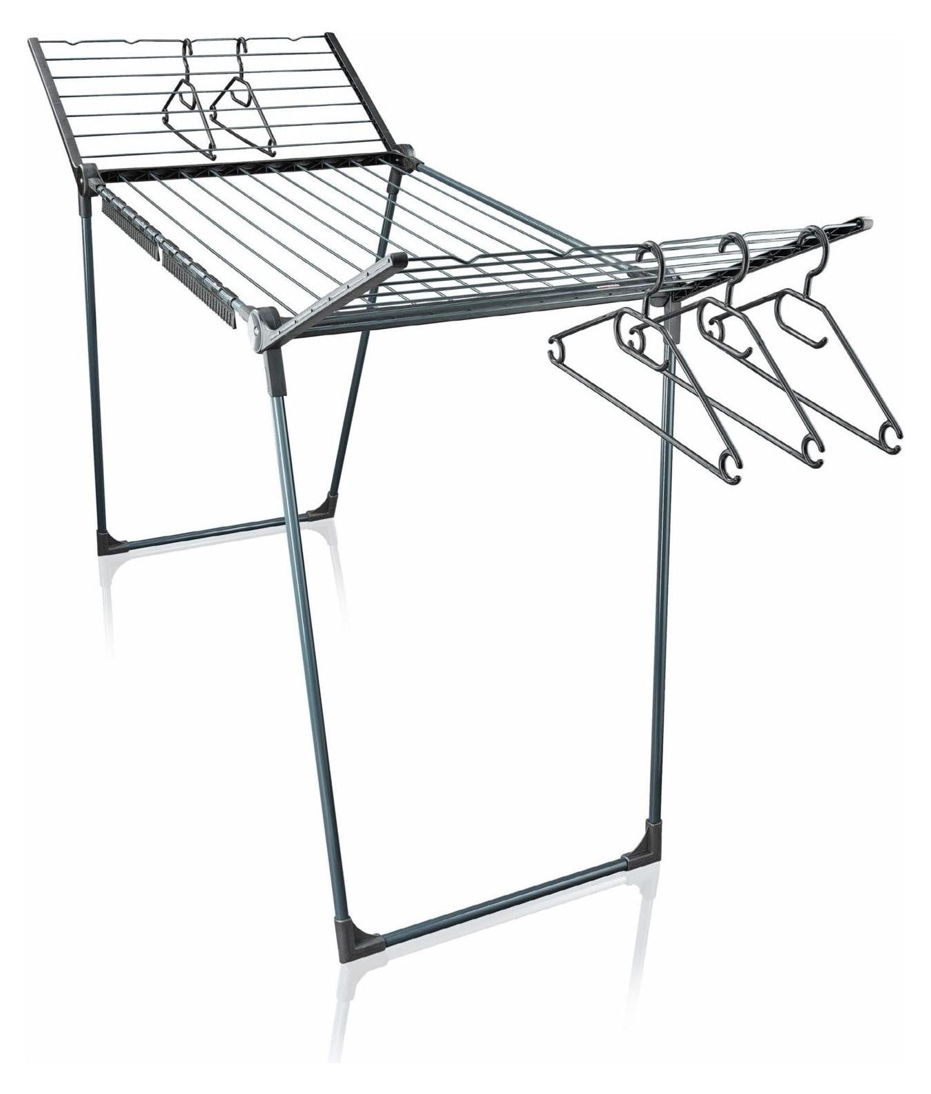 Leifheit Pegasus 200 Solid droogrek, zwart, inklapbaar