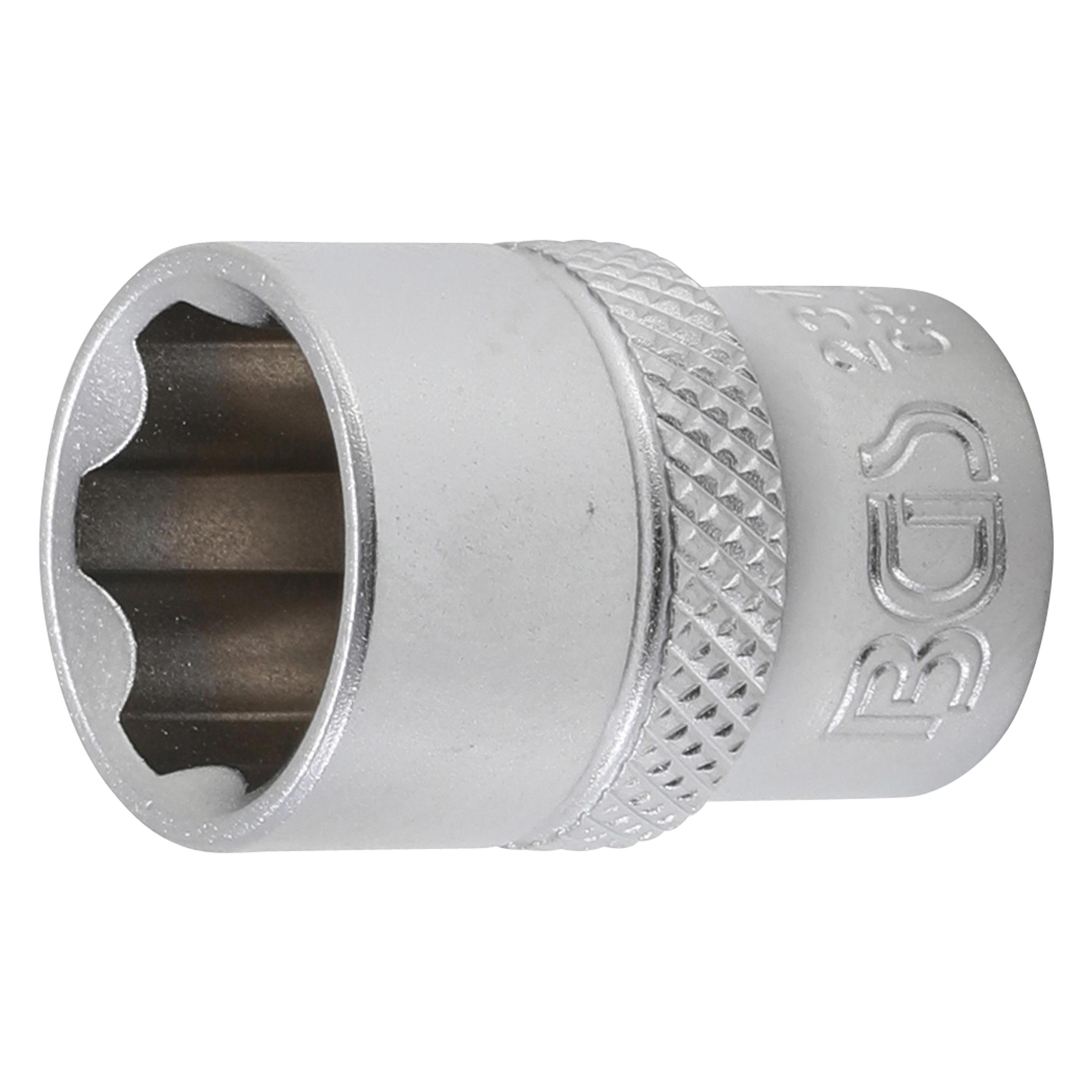 BGS Steckschlüssel-Einsatz Super Lock Antrieb Innenvierkant 10 mm (3/8") SW 14 mm (14 mm) (2374)