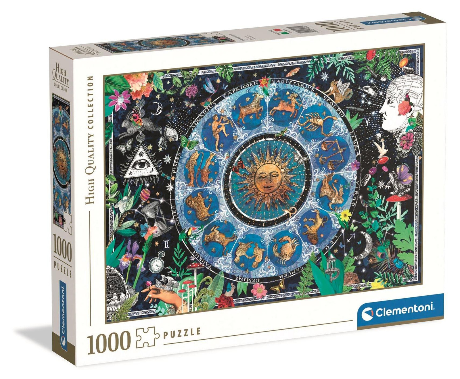 Clementoni CLE Puzzel 1000 stukjes Astrologisch diagram