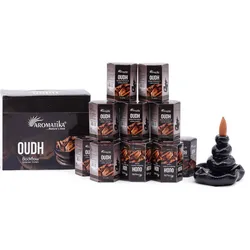 Masala Backflow Incense pack of 10 - Oudh