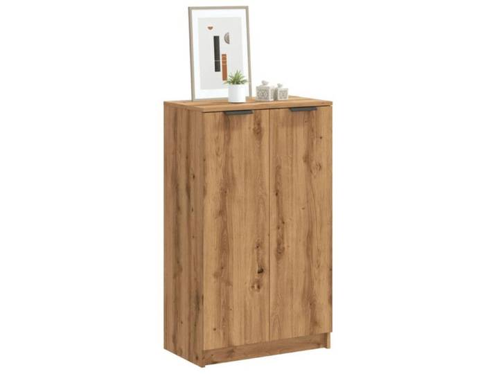 Armoire à chaussures chêne artisanal bois d ingénierie