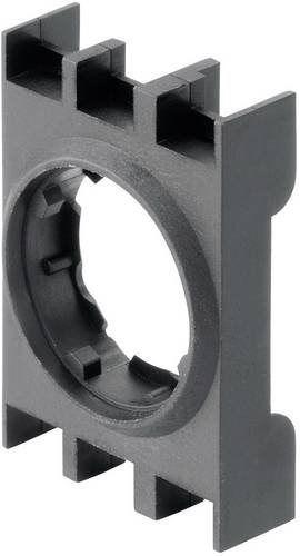 Schlegel DMR DMR Adapterplatte 3-fach Schwarz 10St.