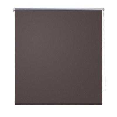 Helloshop26 - Braunes Verdunklungs-Rollo 80 x 230 cm Fenster Sichtschutz Rolladen