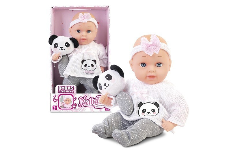 Panenka Natalia Bobas knuffel, 6 stuks per verpakking, 33 cm