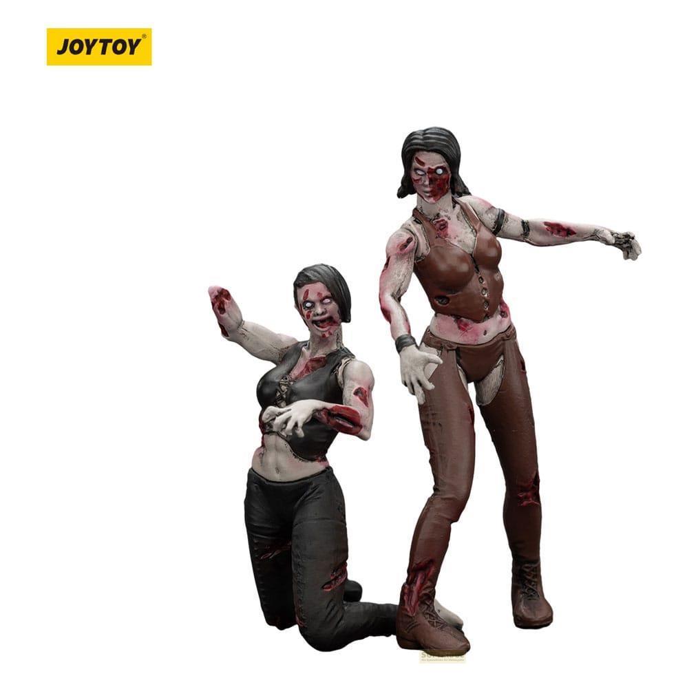 Joy Toy Zombie Dark Source Actionfiguren 2er-Pack Female wrestlers 8 cm (59426205)
