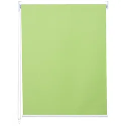 Décoshop26 - Verdunkelungsrollo für Fenster Sonnenschutz seitlich zu bedienen 40 x 160 cm blickdicht hellgrün 04_0004417