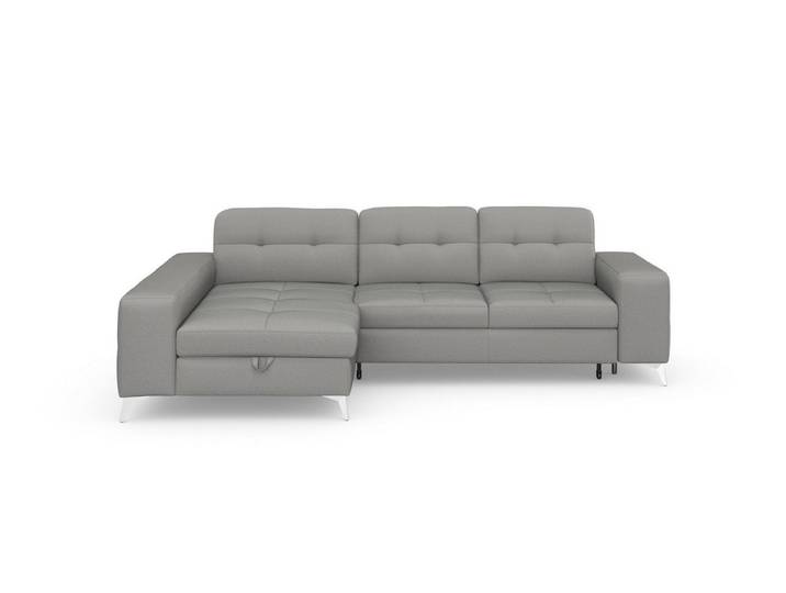 sit&more Ecksofa Baviene L-Form, inklusive Sitztiefenverstellung & Federkern, optional Schlaffunktion