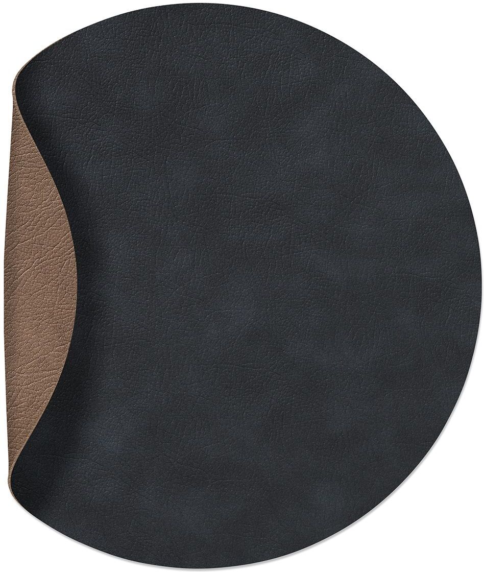 Lind DNA Tovaglietta Double Circle Cloud Black/ Cloud Brown 30 cm