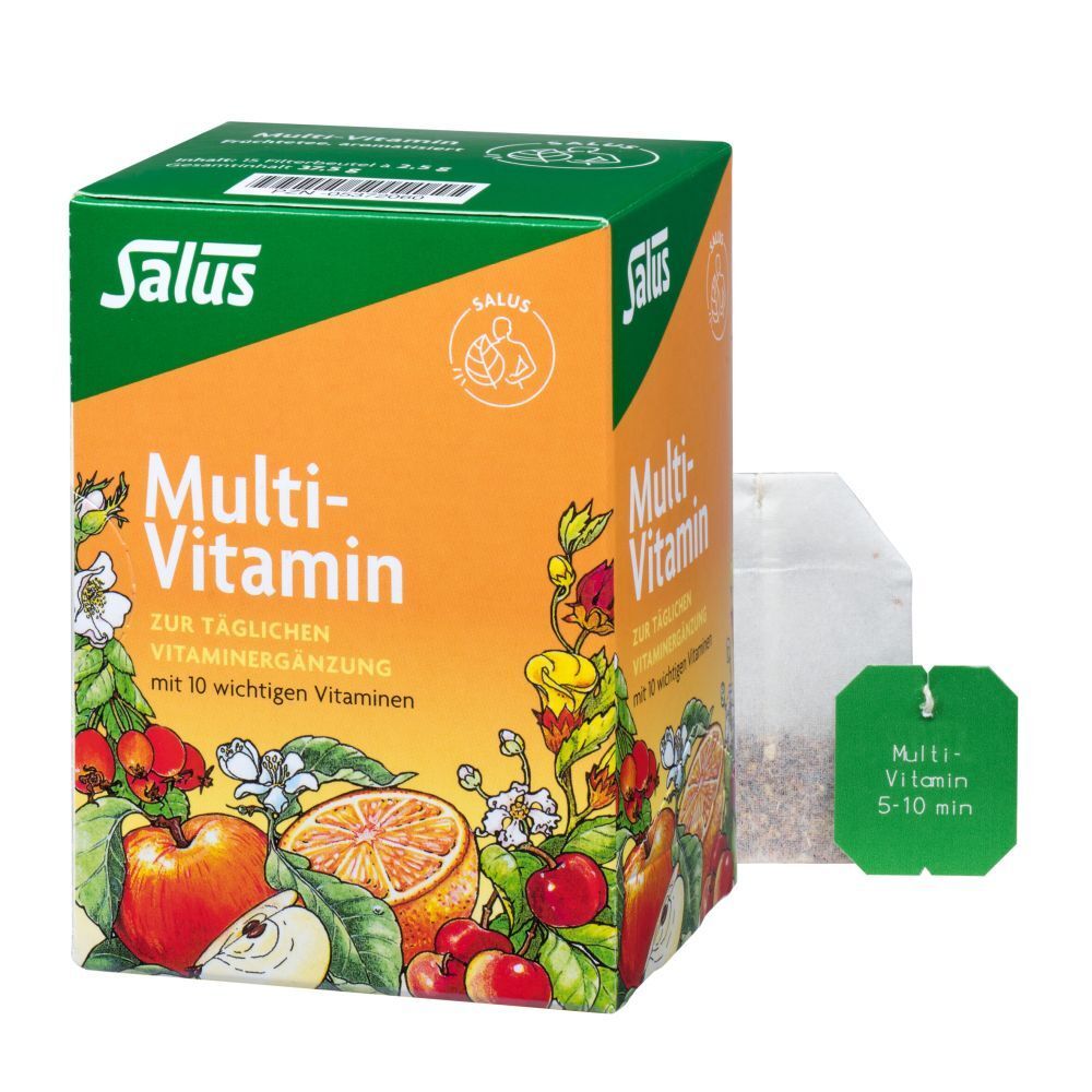 Multi-Vitamin Früchtetee m.natürl.Aroma Salus Fbtl 15 St Filterbeutel