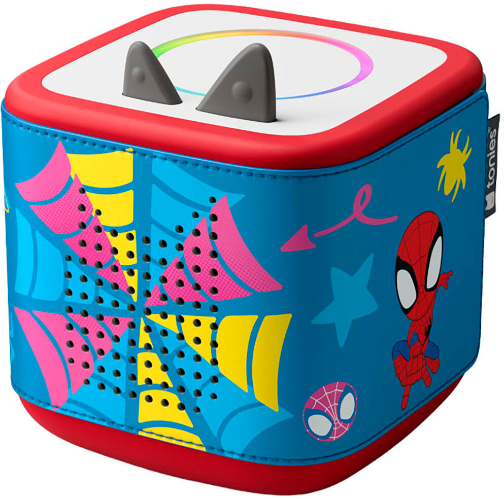 TONIES Lautsprecher-Hülle "Toniebox 2 - Spidey", blau (bunt), Toniebox, Hüllen, Lautsprecher-Hülle