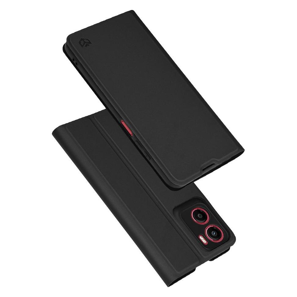 Techsuit - Magskin Book - Motorola Moto G05 / E15 - Black (Motorola Moto G15, Motorola Moto G5) (61043812)