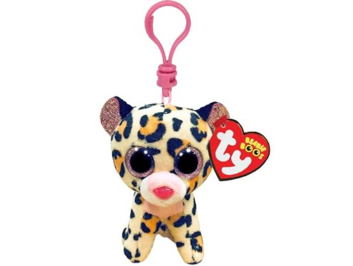 TY Beanie Boo's Clip Livvie Leopard 7 cm