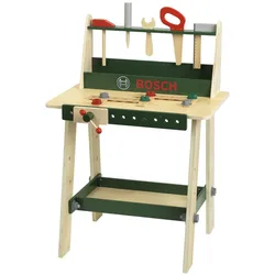 Theo Klein Klein Toys Bosch - speelgoed werkbank - 16-delig - hout - meerkleurig