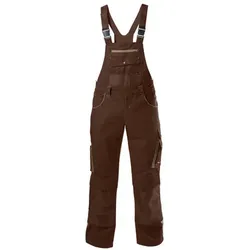 Latzhose 24, braun/beige, Größe 52 - braun/beige - 52
