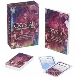 Crystals Book & Card Deck, Ratgeber von Emily Anderson