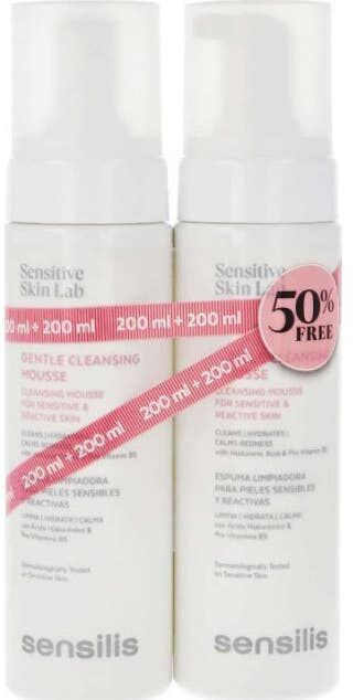 Sensilis Pack Espuma Limpiadora 2x200ml