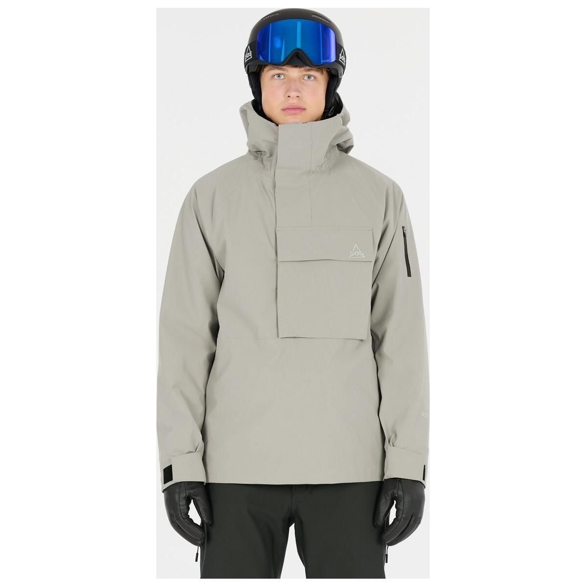 SOS Sestriere M 2L Insulated Anorak monument (1023) L SOS243108-1023-L