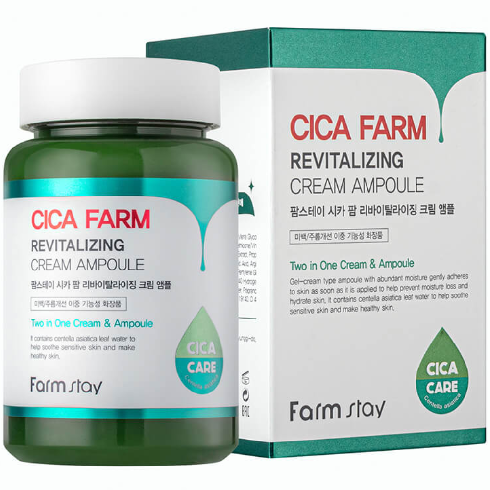 FarmStay Cica Farm Revitalizing Facial Cream Ampoule 250mL