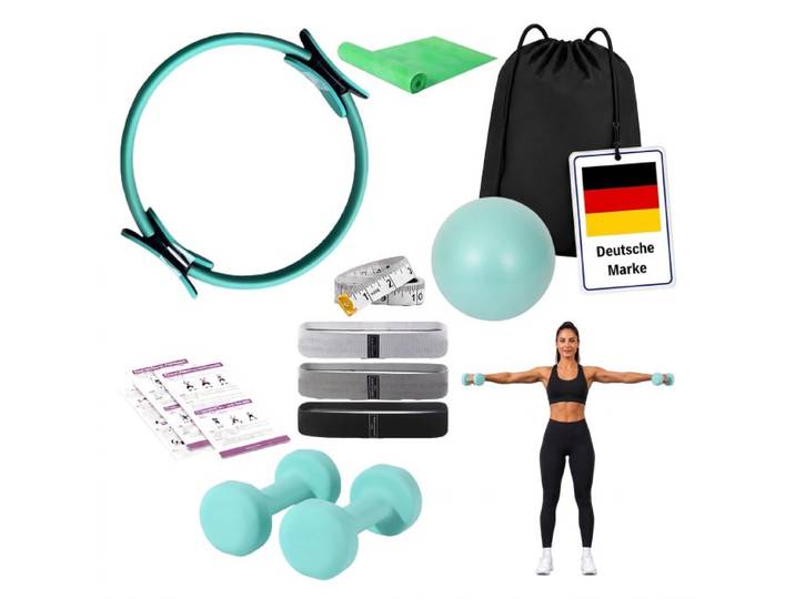 Relaxdays 11-teiliges Pilates Set