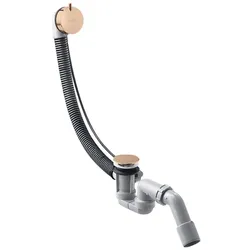 hansgrohe Flexaplus Komplettset 58316300 Ab- und Überlaufgarnitur, polished red gold