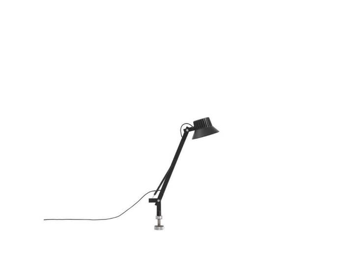 Dedicate Tafellamp w/Pin S1 Black - Muuto - Werkkamer / Kantoor - Aluminium