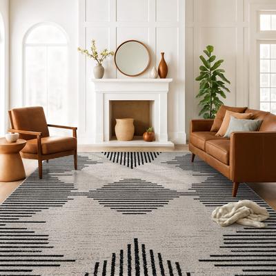 World Rug Gallery Modern Abstract Area Rug