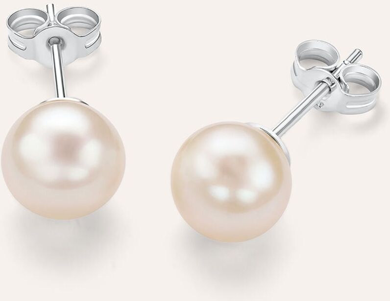Stroili Orecchini Lobo Gabrielle Oro Bianco Perla D'Acqua Dolce Collezione: Gabrielle Oro Bianco