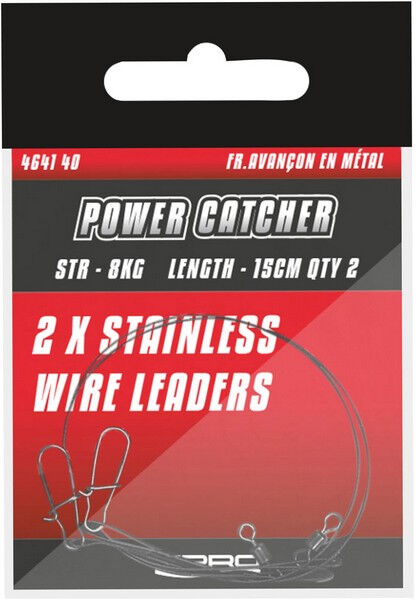 Spro Power Catcher Stainless Wire Leaders - Stålforfang