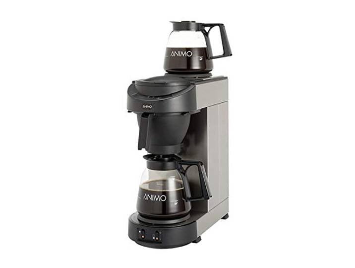 Animo M 100 Edelstahl Kaffeemaschine inkl. 2 Glaskannen 1,8l
