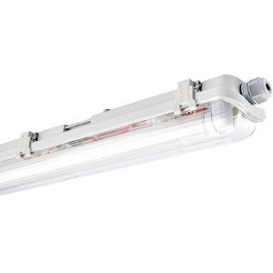 LEDmaxx Feuchtraumleuchte FW061L, LED mit 9 Watt, 900 Lumen, IP65, durchverdrahtet, 4.000 Kelvin, 69 cm