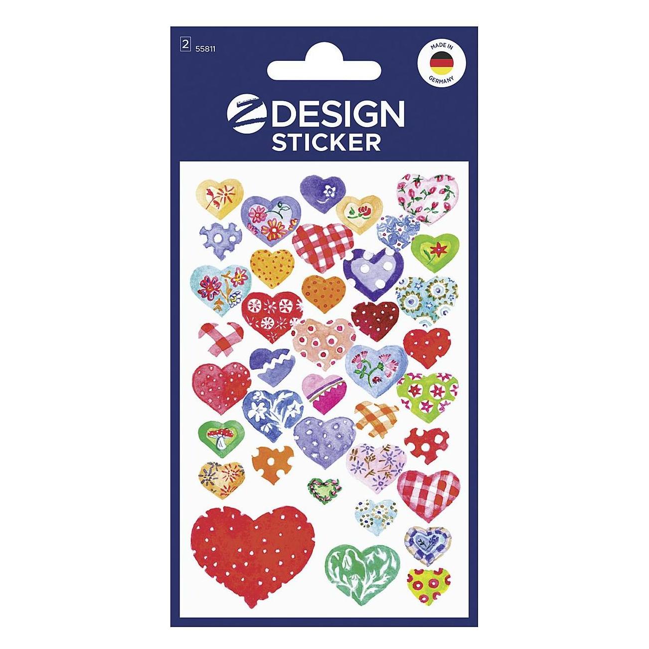Z-Design Deko Sticker (78 Sticker) (55811) Mindestbestellmenge: 10 Stück