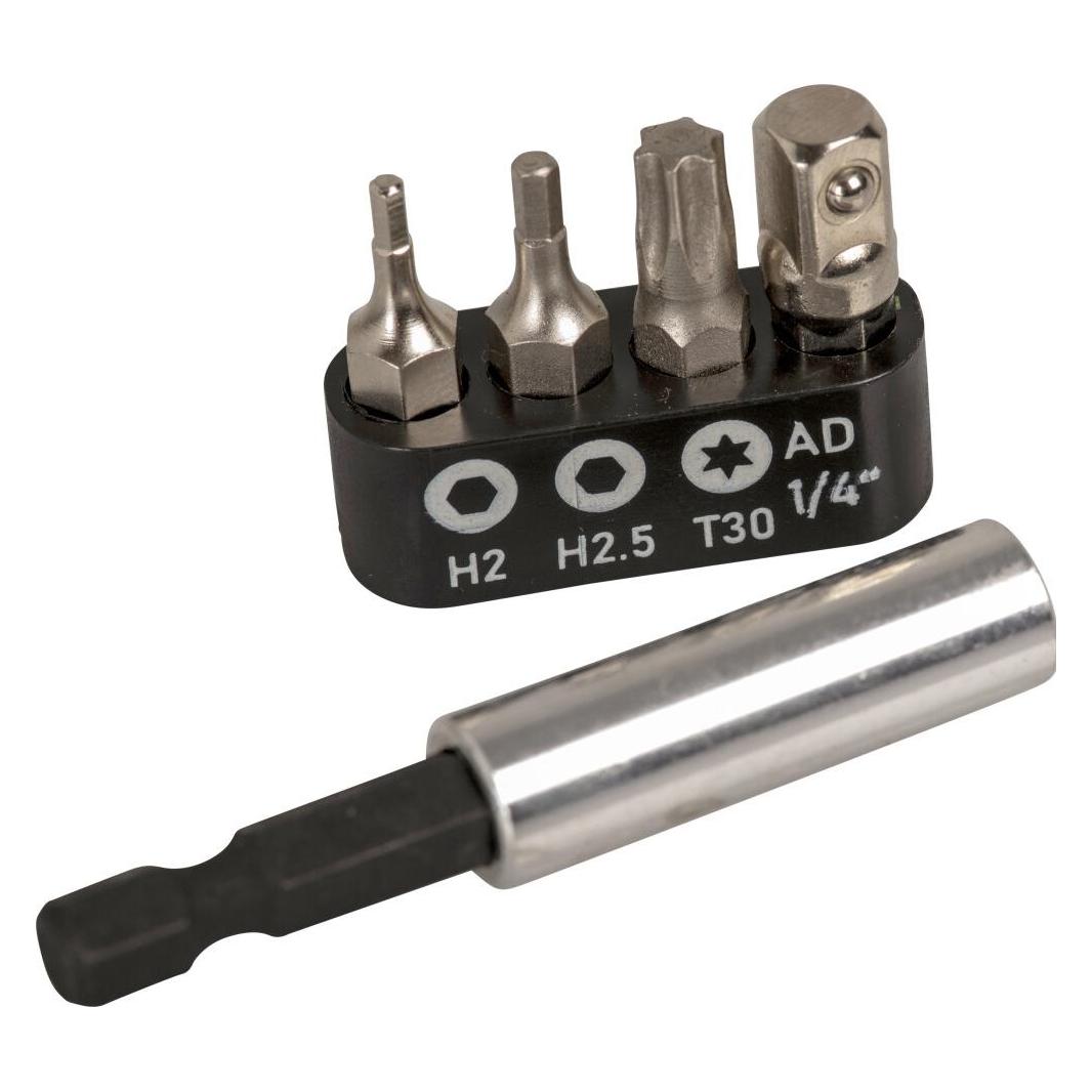 PRO Bike Gear ERSATZBITSET DREHMOMENTSCHLÜSSEL HEX 2/2,5/T30,1/4" ADPATER (39184412)