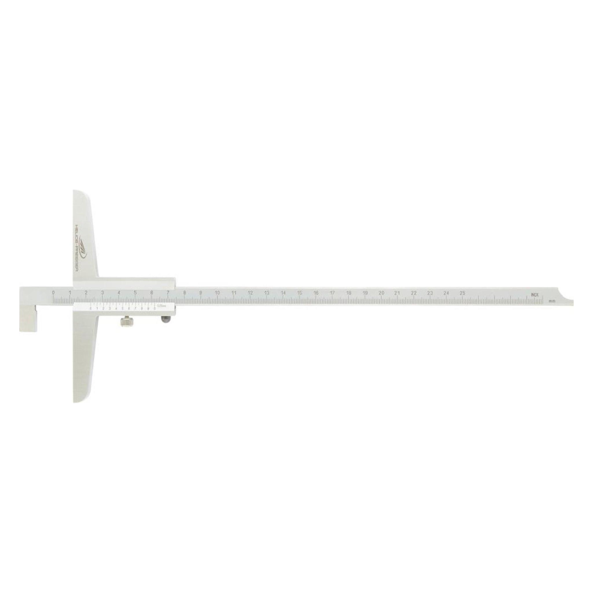 Helios Preisser Tiefenmessschieber mit abgesetztem Messstift 1/20 300x150mm (30 cm) (4029713204501)