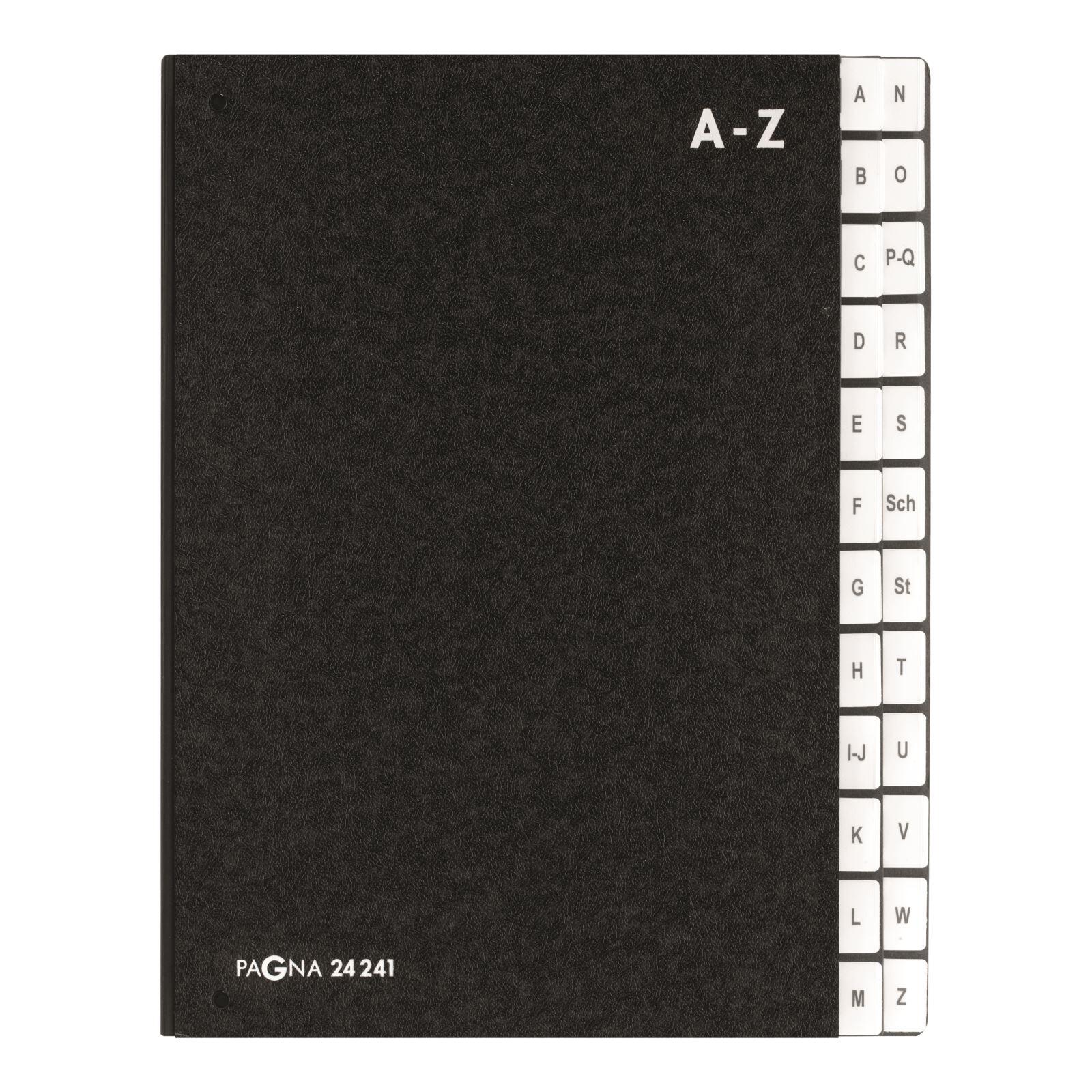 PAGNA Pultordner A-Z schwarz 24241-04