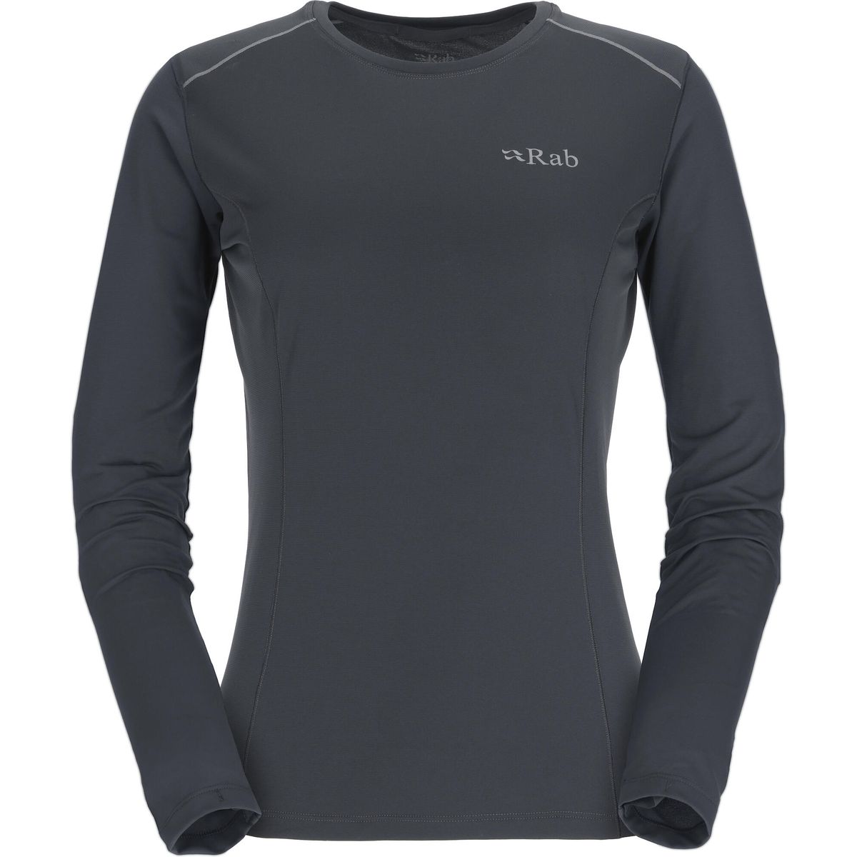 Rab Force LS Tee Wmns beluga (BEL) 14 QBL-08-BEL-14