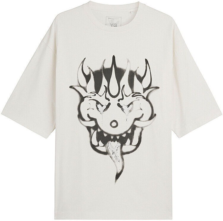 Y-3 T-Shirt  creme   S M