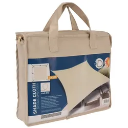 WellHome - Quadratische Markise für Sonnenschutz aus 3 m Polyester LSF 50+ in Creme