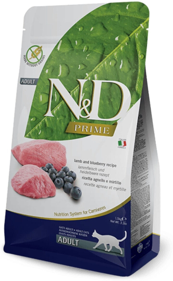 N&D Prime Gatto Adult Agnello Mirtillo 1.5KG