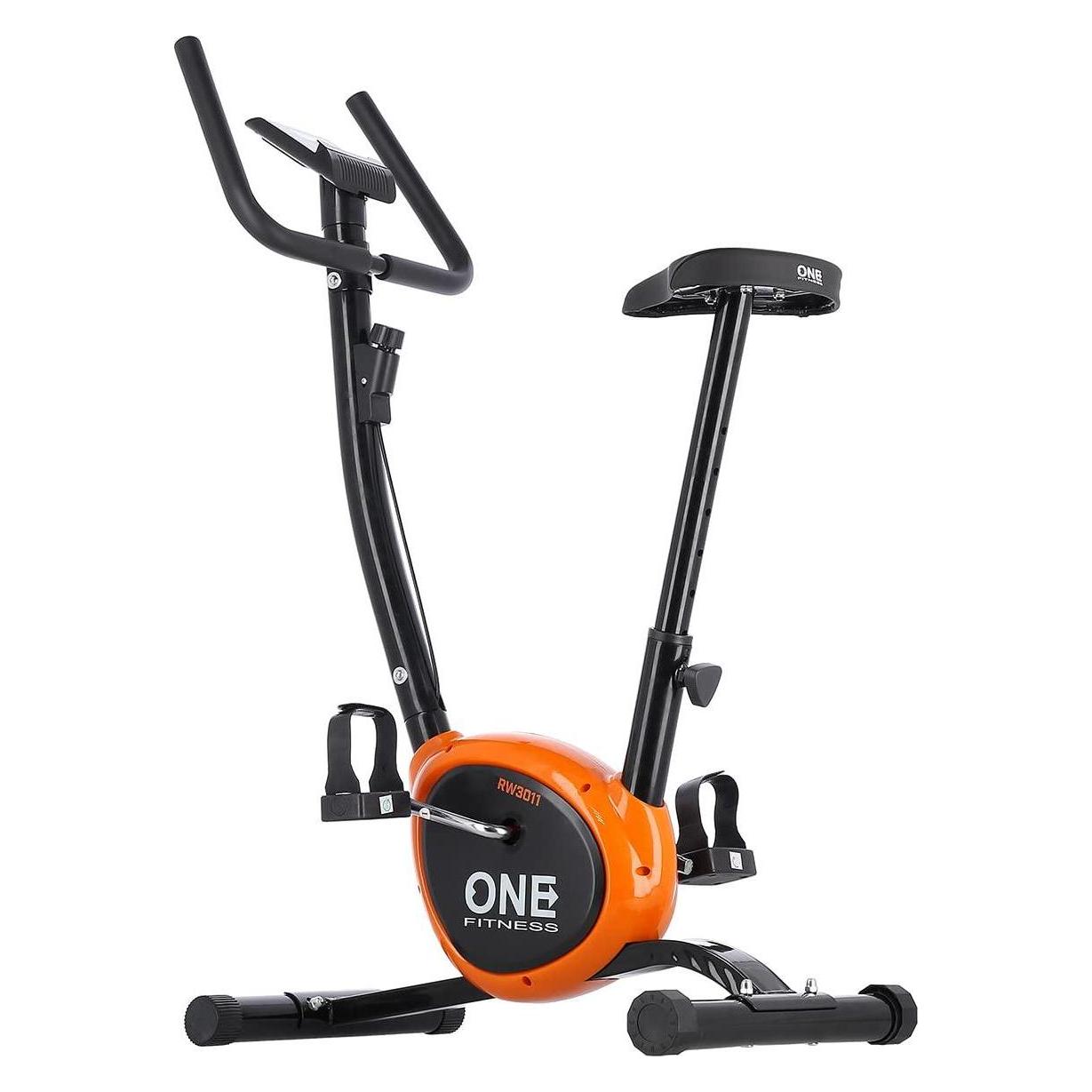 One mechanisches Fahrrad RW3011 schwarz und orange (17-00-009)