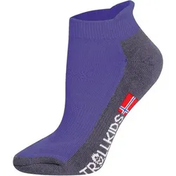 TROLLKIDS Kids Hiking Low Cut Socks II, Größe 26 in Lila Lila