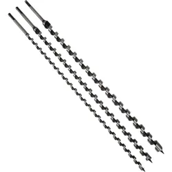 KRAFT WERKZEUGE Schlangenbohrer-Set 3-tlg.