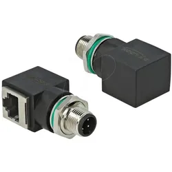 Delock Winkeladapter M12 (Netzwerk Kupplung), Zubehör Netzwerk