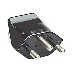 BACHMANN Schutzkontakt-Stecker sw, Schweiz 910.175
